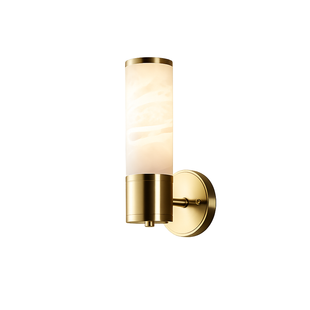 Aurum Gold Marble Wall Light