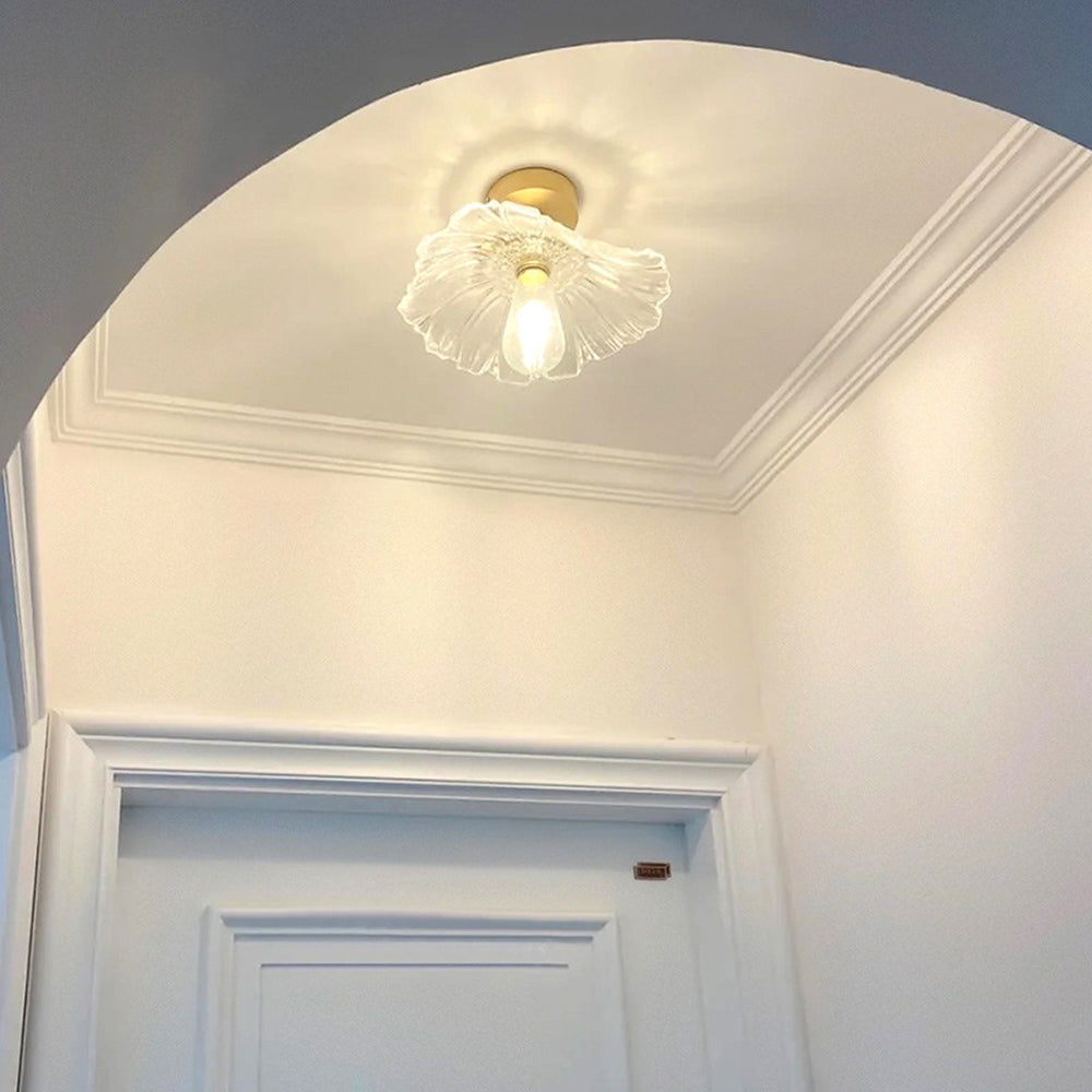Pala Flower Glass Ceiling Pendant Light