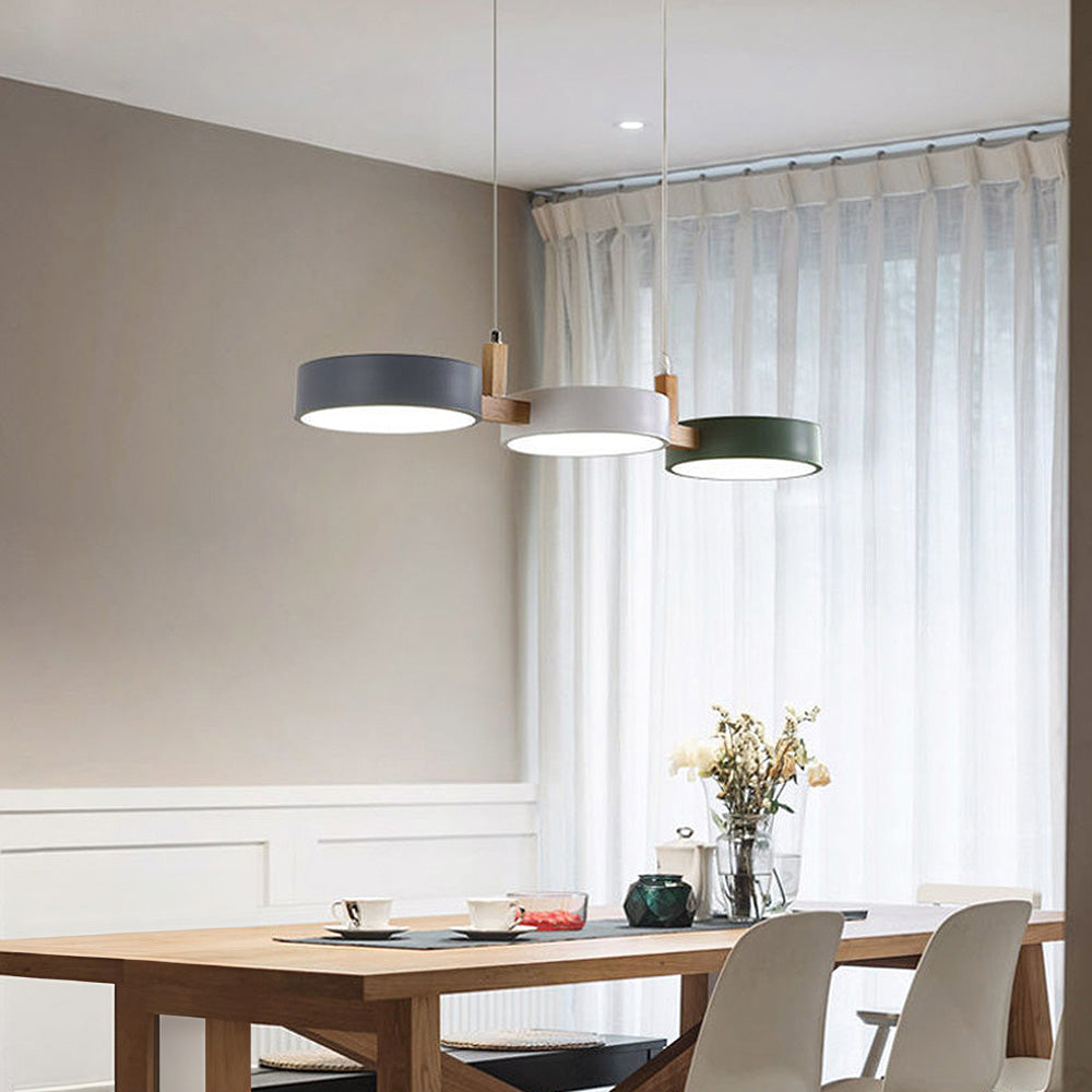 Velo Metal Cylinder Multi-Light Ceiling Pendant