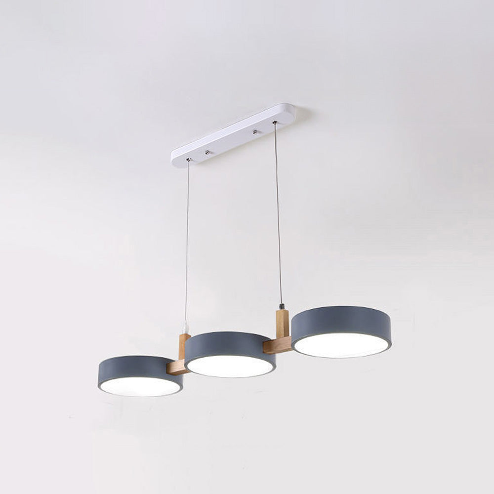 Velo Metal Cylinder Multi-Light Ceiling Pendant