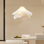 Aria Ethereal Bloom Floral Fabric Pendant Light
