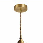 Onda Traditional Ripple Glass Pendant Light