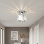 Lara Modern Crystal Flush Mount Ceiling Light