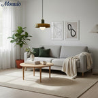 Verona Morandi Disc Glass Pendant Light