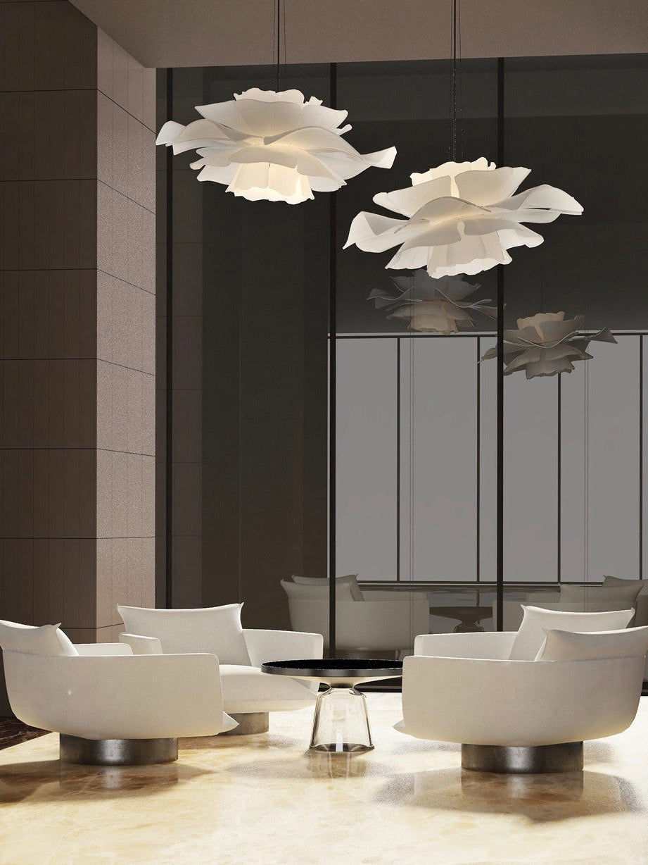Sora Handcrafted Lotus Flower Pendant Light