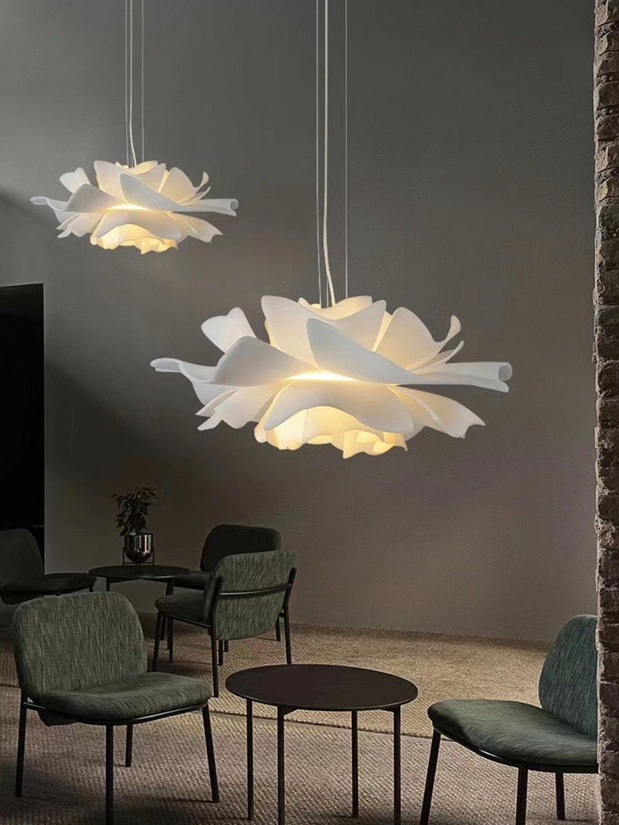 Sora Handcrafted Lotus Flower Pendant Light