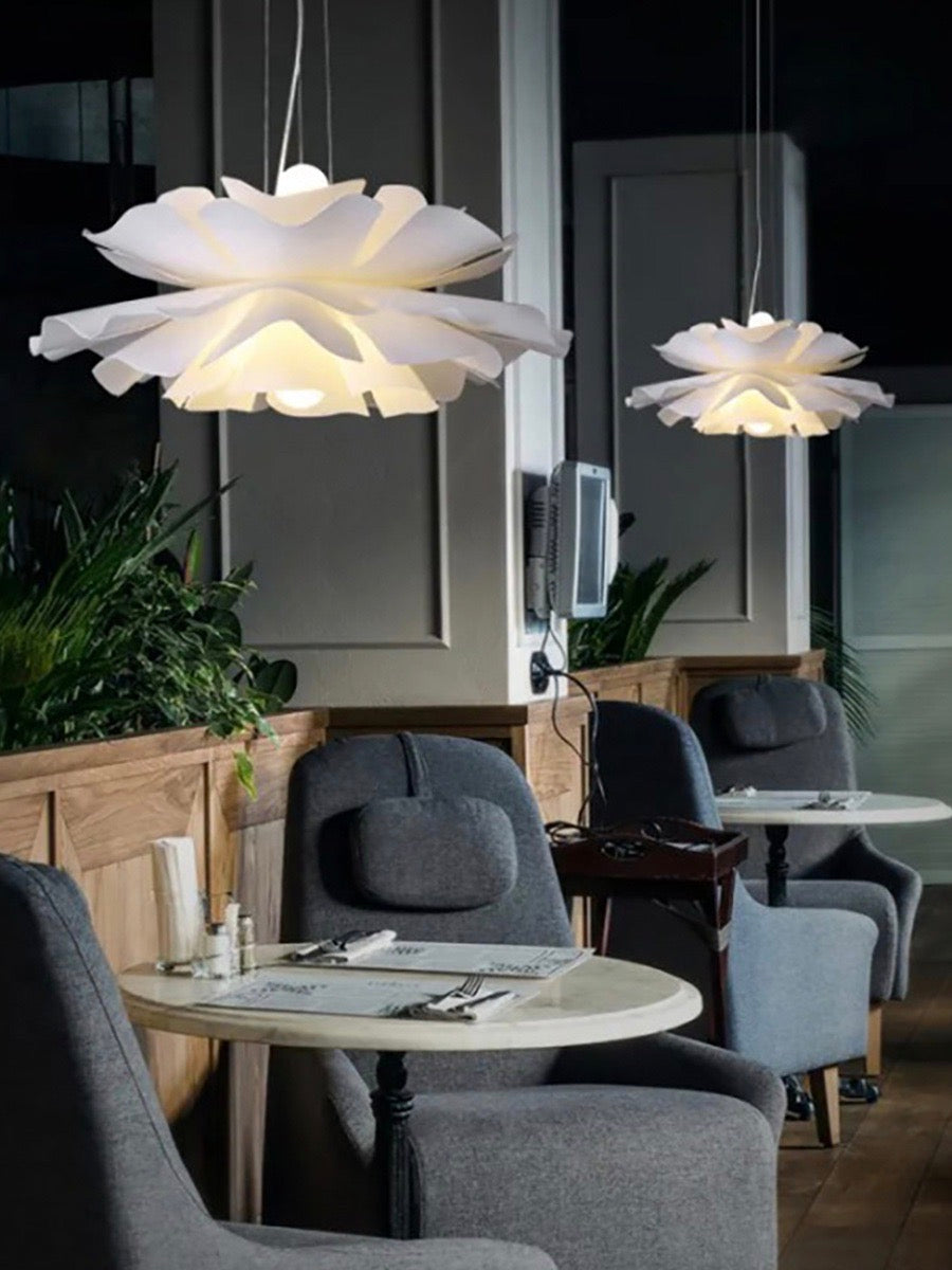 Sora Handcrafted Lotus Flower Pendant Light