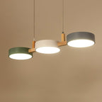 Velo Metal Cylinder Multi-Light Ceiling Pendant