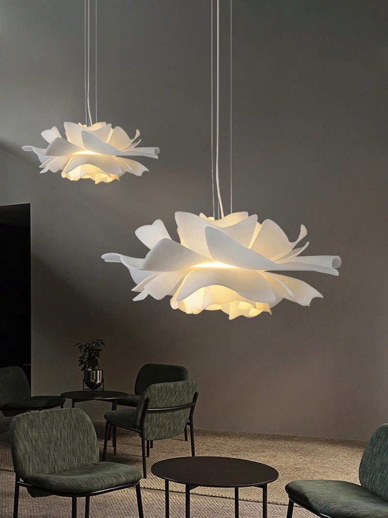 Sora Handcrafted Lotus Flower Pendant Light
