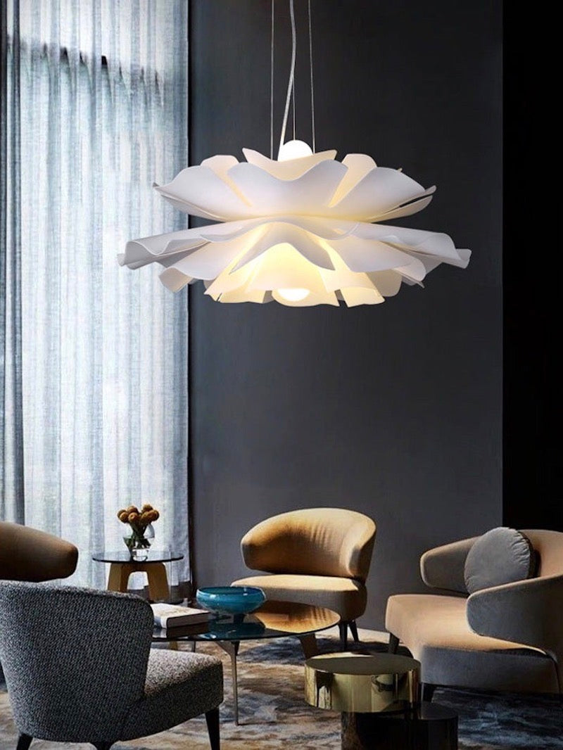 Sora Handcrafted Lotus Flower Pendant Light