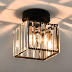 Lara Modern Crystal Flush Mount Ceiling Light