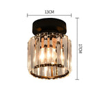Lara Modern Crystal Flush Mount Ceiling Light