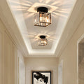 Lara Modern Crystal Flush Mount Ceiling Light