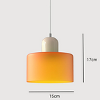 Linnea Bauhaus Glass Pendant Light for Kitchen