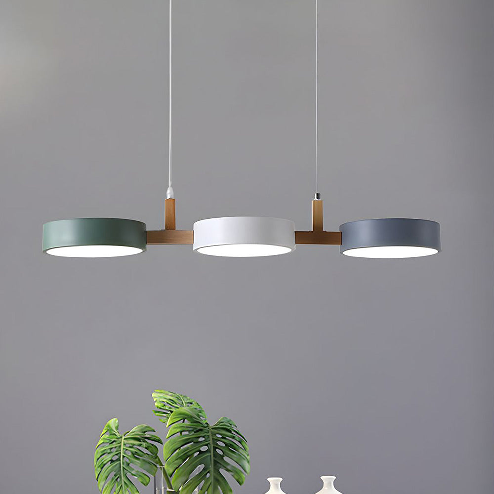 Velo Metal Cylinder Multi-Light Ceiling Pendant
