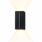 Modern Solar LED Up Down Wall Sconce