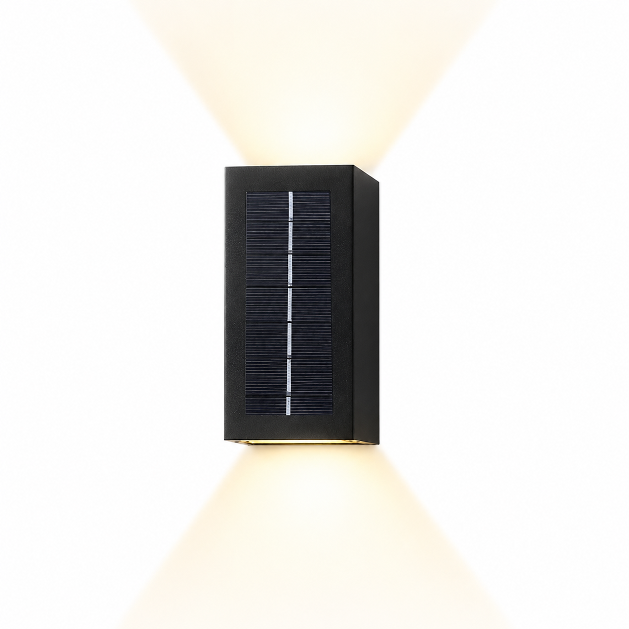 Modern Solar LED Up Down Wall Sconce
