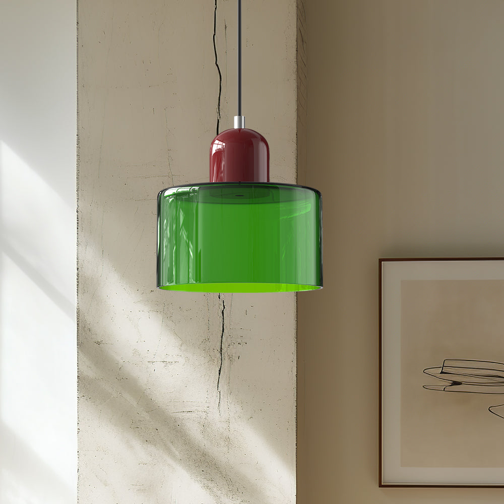 Linnea Bauhaus Glass Pendant Light for Kitchen
