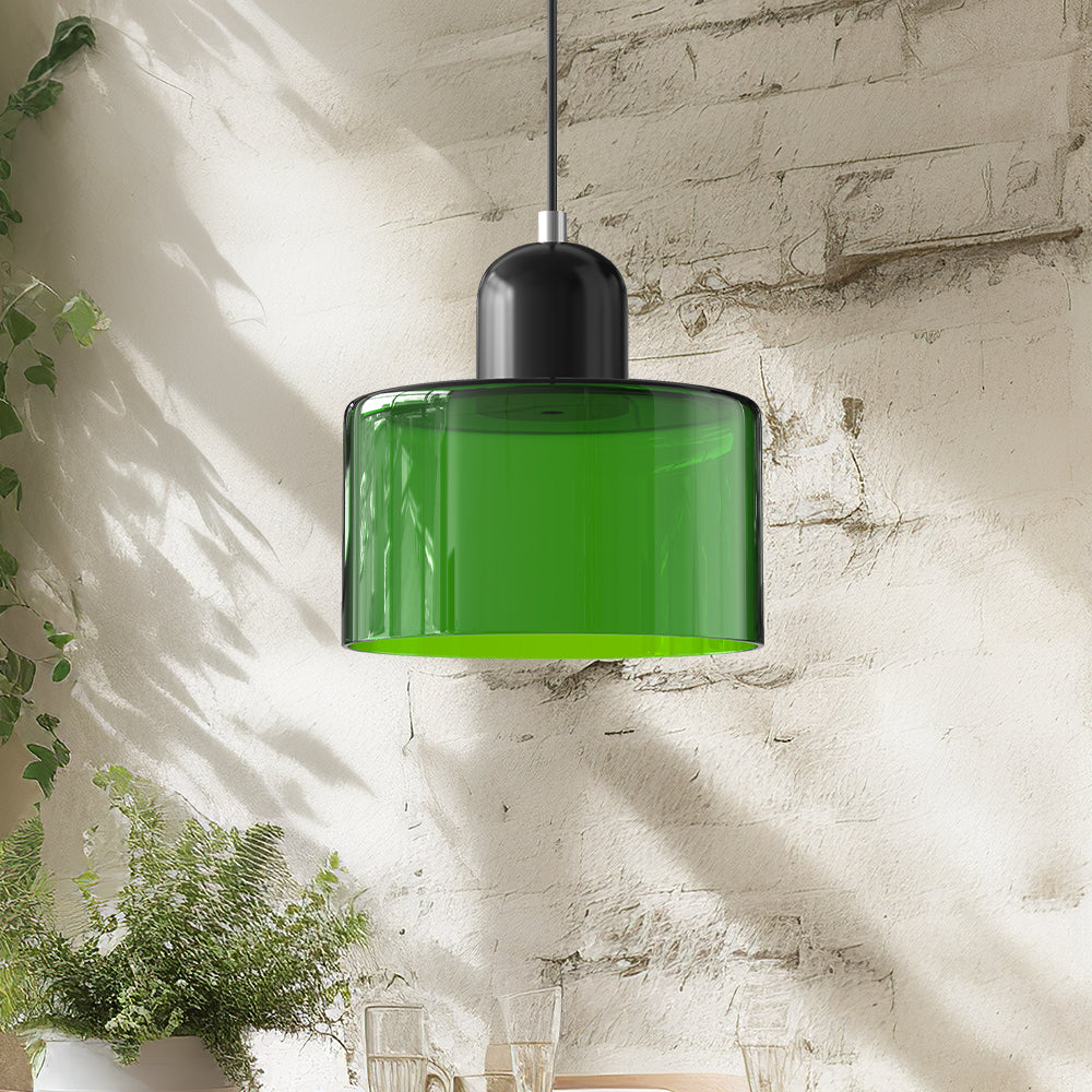 Linnea Bauhaus Glass Pendant Light for Kitchen
