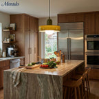 Verona Morandi Disc Glass Pendant Light