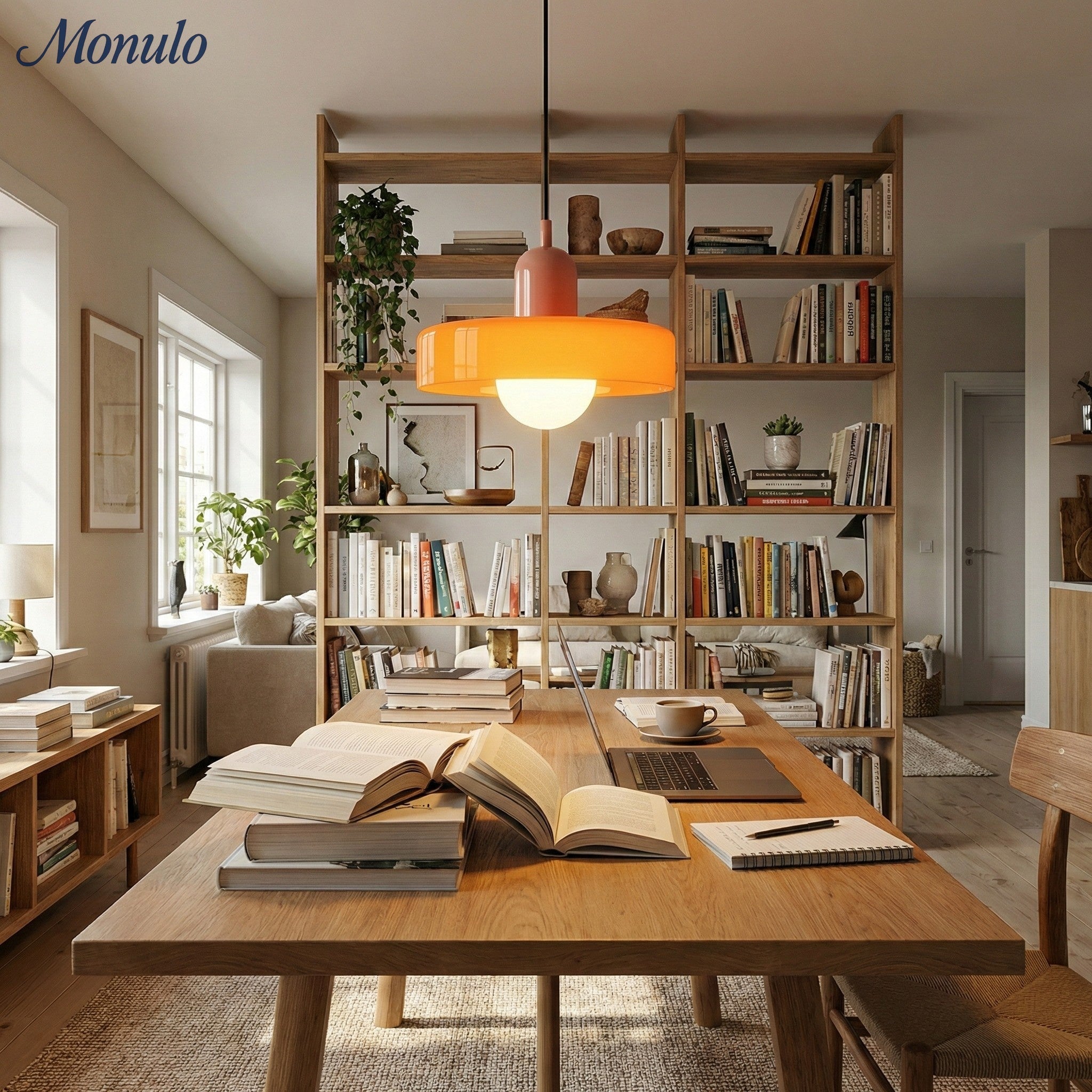 Verona Morandi Disc Glass Pendant Light