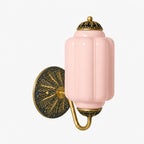Ella Vintage Milk Glass Wall Sconce
