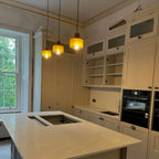 Linnea Bauhaus Glass Pendant Light for Kitchen