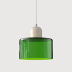 Linnea Bauhaus Glass Pendant Light for Kitchen, front view