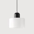 Linnea Bauhaus Glass Pendant Light for Kitchen, size comparison