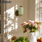 Ella Vintage Milk Glass Wall Sconce