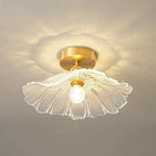 Pala Flower Glass Ceiling Pendant Light