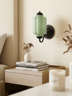 Ella Vintage Milk Glass Wall Sconce