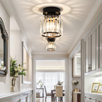 Lara Modern Crystal Flush Mount Ceiling Light