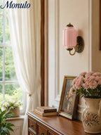 Ella Vintage Milk Glass Wall Sconce