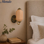 Ella Vintage Milk Glass Wall Sconce