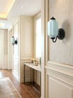 Ella Vintage Milk Glass Wall Sconce