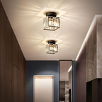 Lara Modern Crystal Flush Mount Ceiling Light