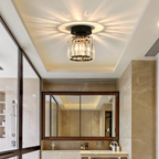 Lara Modern Crystal Flush Mount Ceiling Light