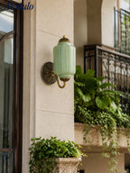 Ella Vintage Milk Glass Wall Sconce