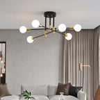Tira Modern Nordic Black Multi-Light Ceiling Light