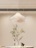 Aria Ethereal Bloom Floral Fabric Pendant Light