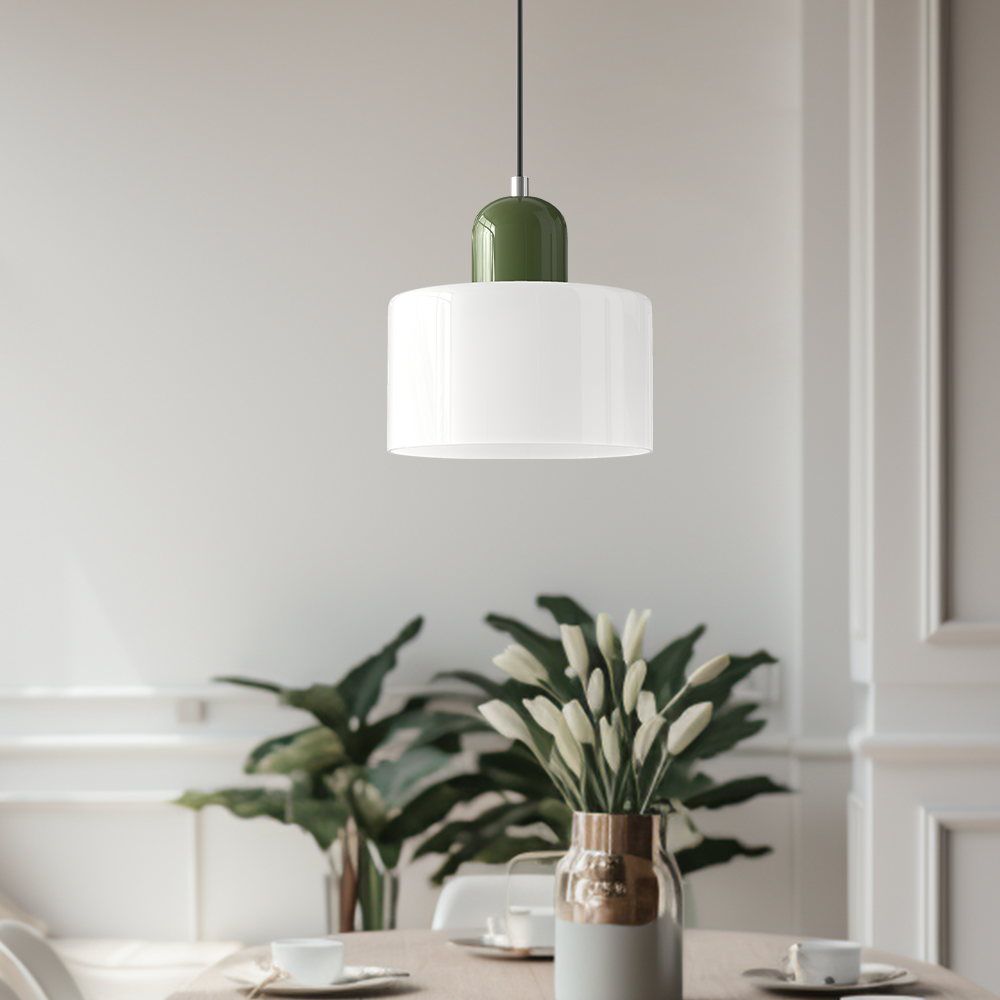 Linnea Bauhaus Glass Pendant Light for Kitchen