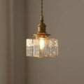 Onda Traditional Ripple Glass Pendant Light