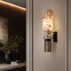 Lira Natural Marble Wall Light