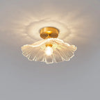 Pala Flower Glass Ceiling Pendant Light