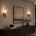 Lira Natural Marble Wall Light
