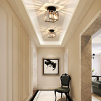 Lara Modern Crystal Flush Mount Ceiling Light