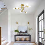 Tira Modern Nordic Black Multi-Light Ceiling Light