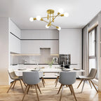 Tira Modern Nordic Black Multi-Light Ceiling Light