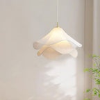 Aria Ethereal Bloom Floral Fabric Pendant Light